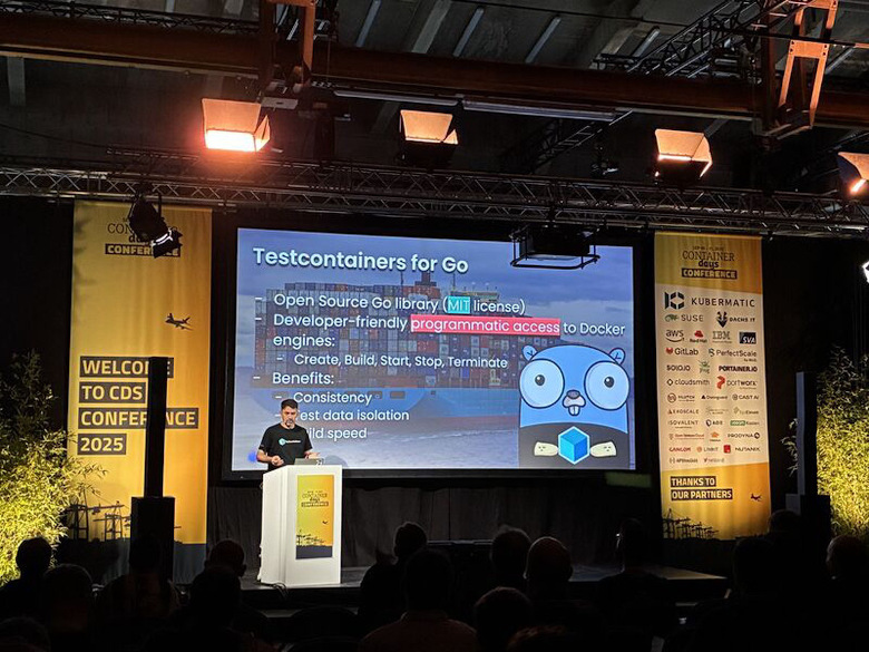 This is Nikolay watching my talk.